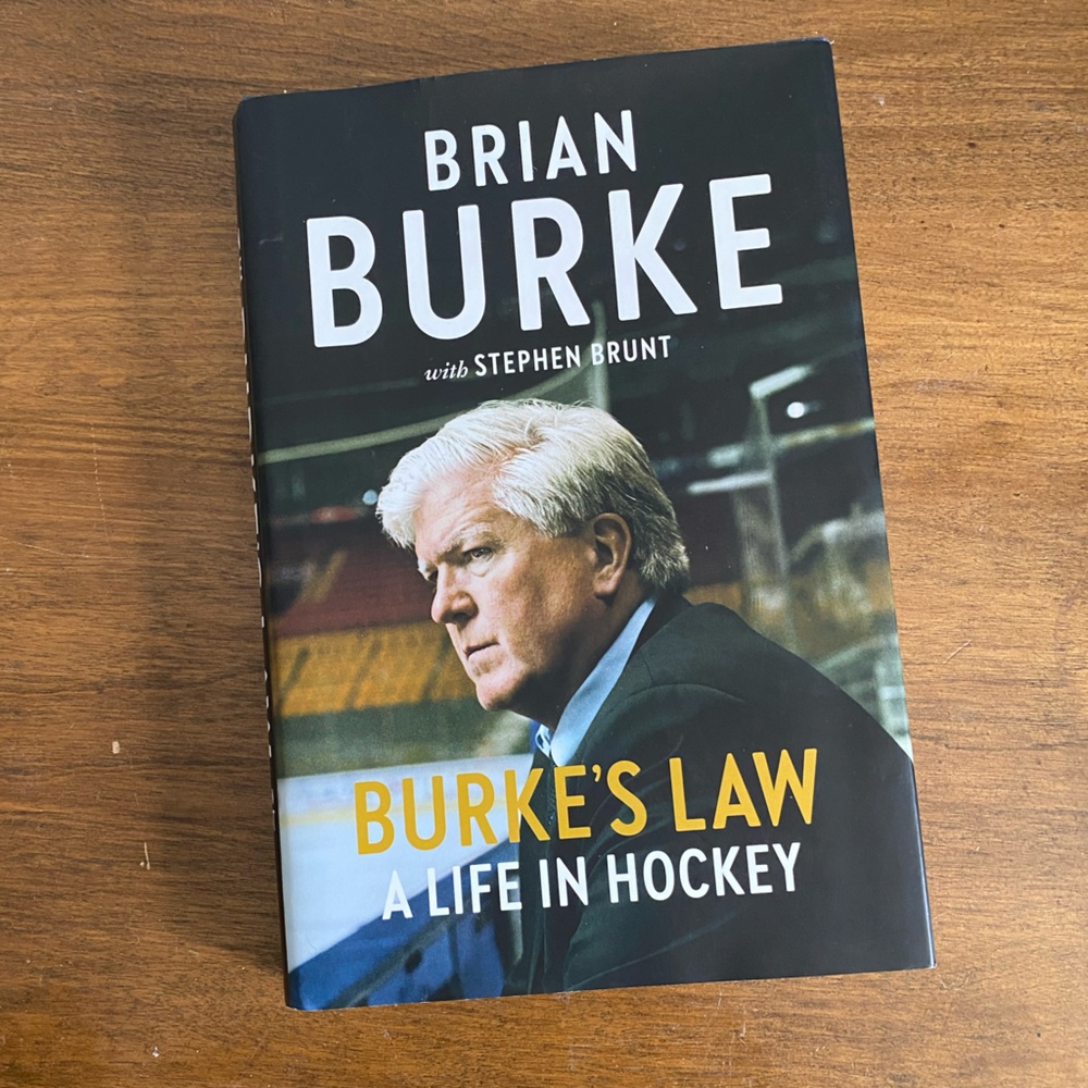🌟Signed Copy🌟 Burke’s Law - Brian Burke (w/Stephen Brunt) Hardcopy, like new!